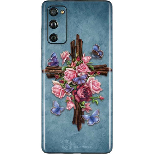 Brigid Ashwood Flower Cross Galaxy S20 Fan Edition Skin